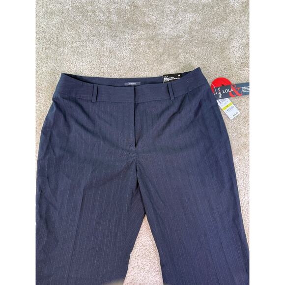 Style & Co Lola Dress Pants Womens 14 Striped Flared Leg Career NEW D464 - Picture 2 of 12